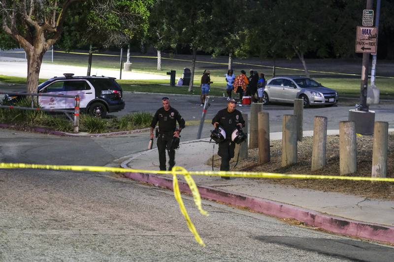 Tiroteo en parque de Los Ángeles: Reportan 2 personas muertas y al menos 5 heridas