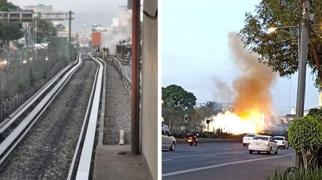 Metro CDMX: Así fue el momento de la explosión que paralizó la Línea 2