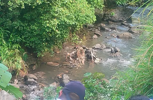 Hallan a sujeto sin vida flotando en río de Orizaba