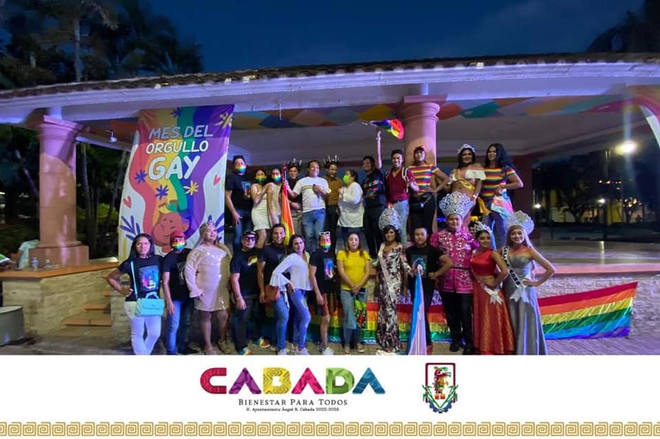 Realizan Segunda marcha LGBTTTIQ+ en Cabada