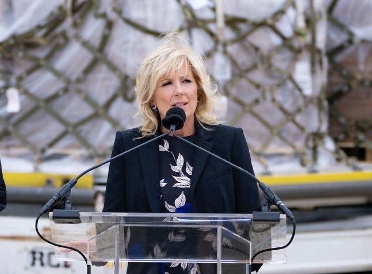 Jill Biden, primera dama de EU, da positivo a covid-19