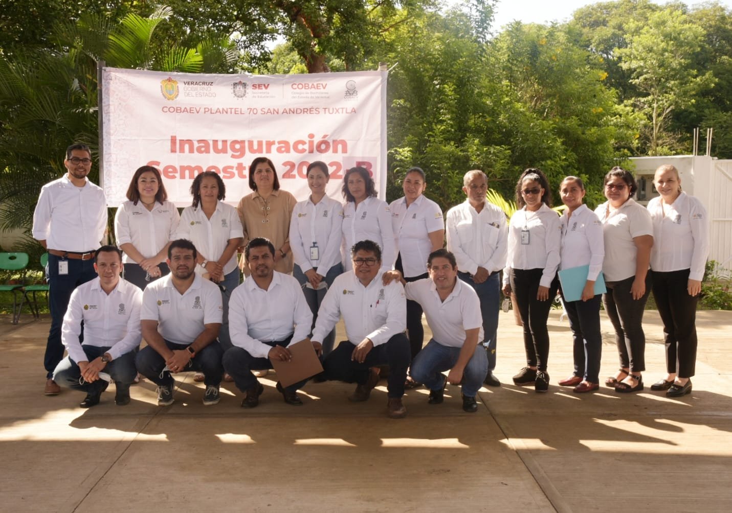 Circuito vial en la colonia Juan Escutia, dará mejor acceso al COBAEV 70 de San Andrés Tuxtla.