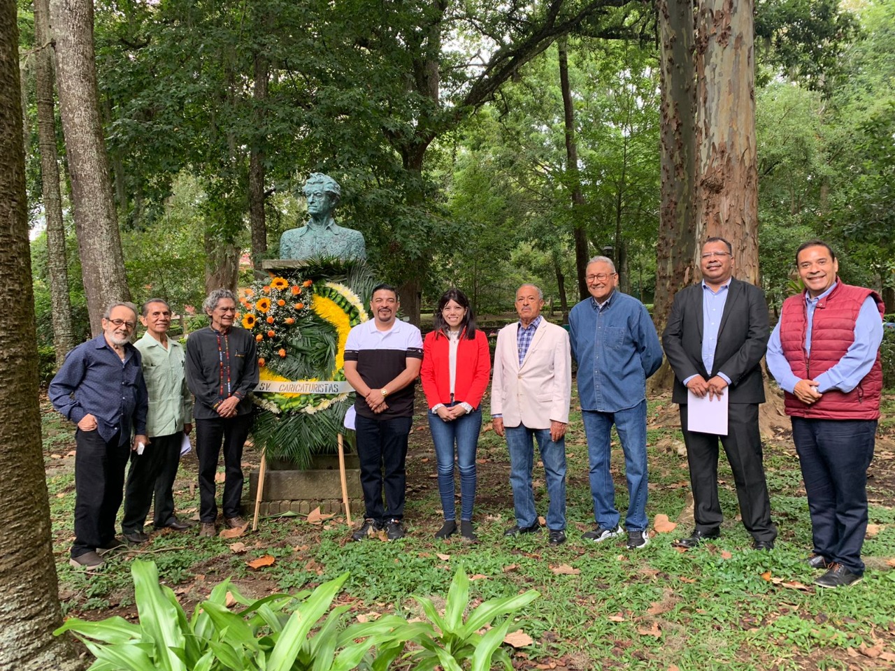 Se suma Gómez Cazarín a homenaje conmemorativo a Ernesto García Cabral