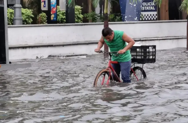 ¡Aguas! Pronóstico del clima dice lluvias y tormentas para Veracruz