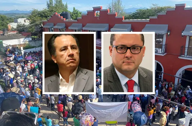 Renato Alarcón detrás de protesta en Emiliano Zapata: Cuitláhuac