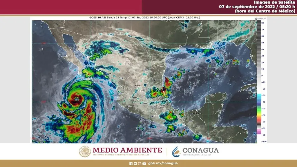 Huracán ‘Kay’ ya es categoría 2, dejará lluvias en varios estados