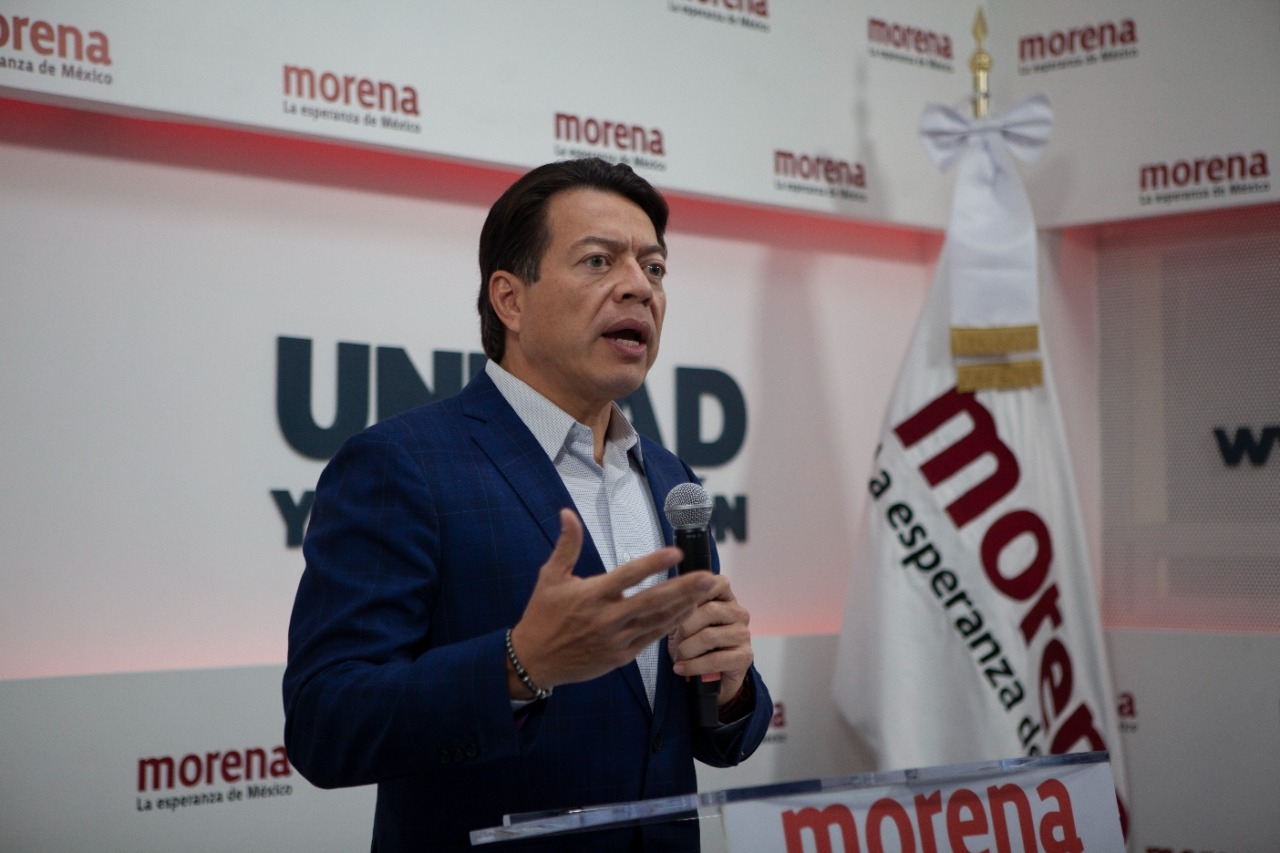 Sin el INE, Morena realizará consulta sobre militarización, confirma Mario Delgado