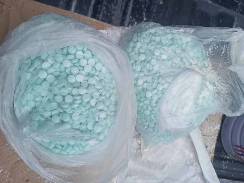 Guardia Nacional asegura 10 mil pastillas de fentanilo en Querétaro