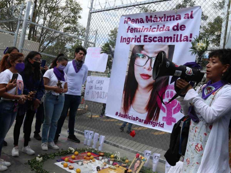 Inicia audiencia por feminicidio de Ingrid Escamilla; mamá pide pena máxima