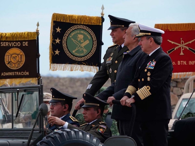 Cambié de opinión: López Obrador sobre no regresar al Ejército a cuarteles