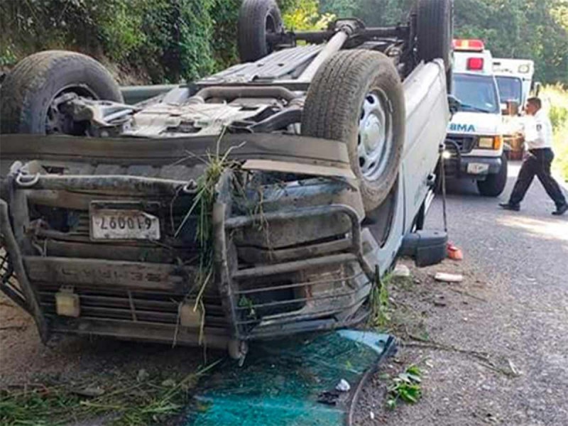 Reportan accidente de Marinos en el estado de Colima