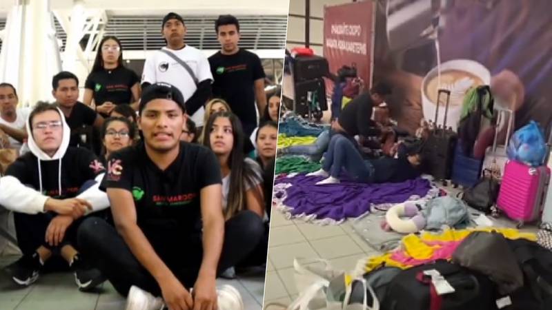 Bailarines mexicanos varados en el aeropuerto de Bulgaria recibirán apoyo de la SRE