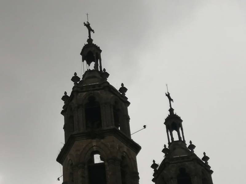 Sismo de 7.7 grados: Cierran Catedral de Tepic por daños estructurales tras temblor