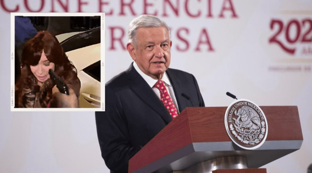 AMLO condena el atentado a Cristina Fernández: ‘Fue algo lamentable y milagroso’