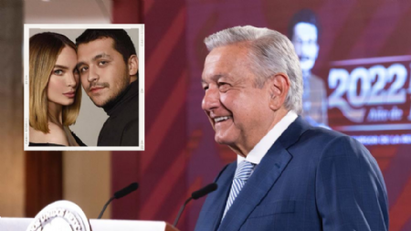 AMLO propone que Belinda y Nodal regresen, pero para dar un concierto en el Zócalo