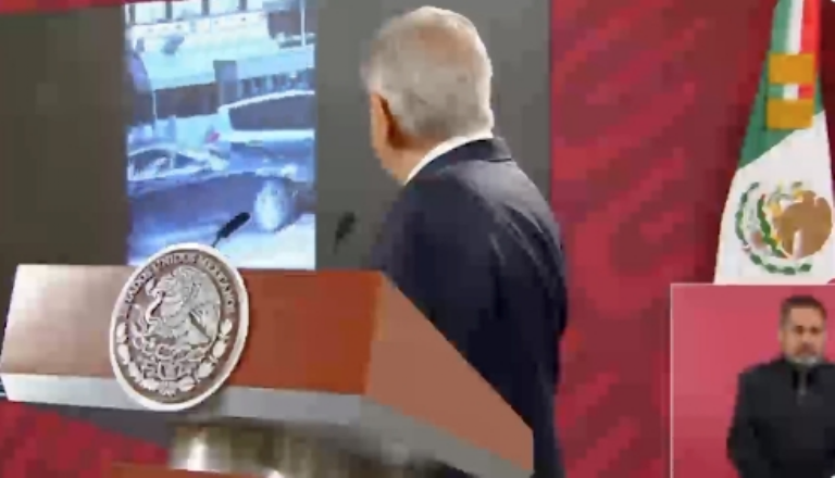 AMLO exhibe video sobre violencia en NY: “Alertas de viaje de EU son metiches”