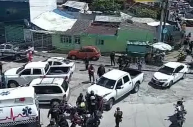 Fuerte operativo en Xalapa por balacera y persecución