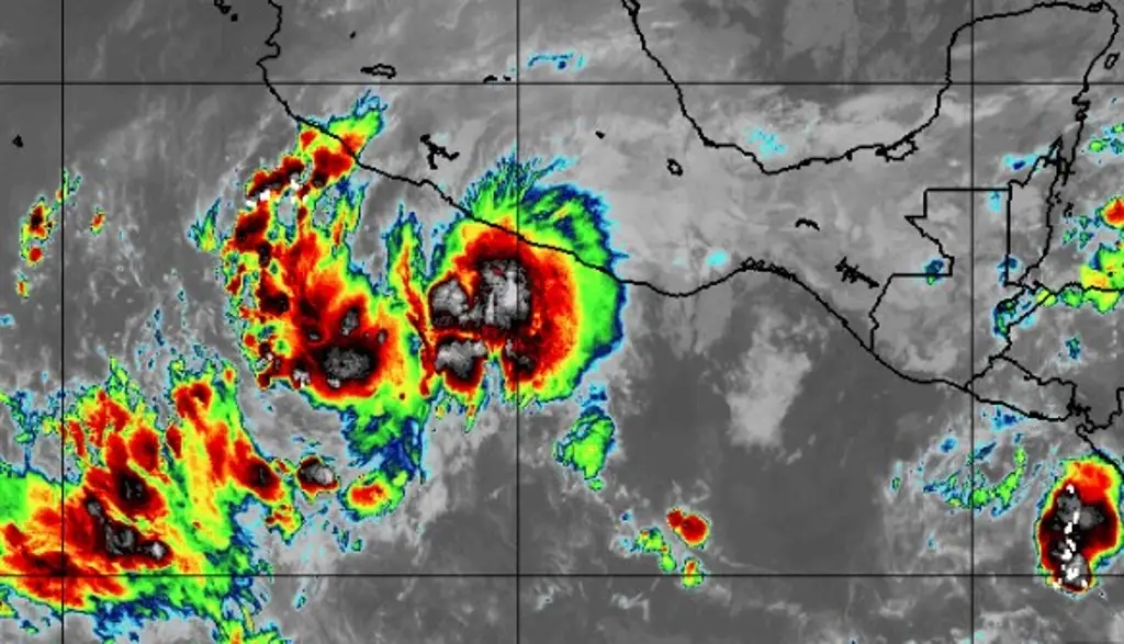 Depresión 19E podría convertirse en ‘una amenaza’ al evolucionar como tormenta ‘Roslyn’