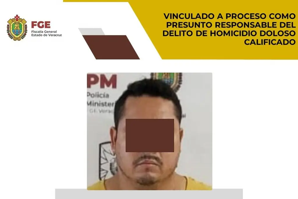 Vinculan a proceso a presunto asesino en la ciudad de Veracruz