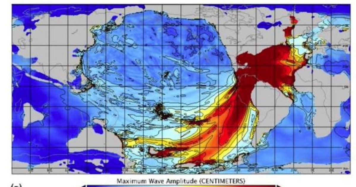 El asteroide que acabó con los dinosaurios también provocó un gigantesco tsunami global