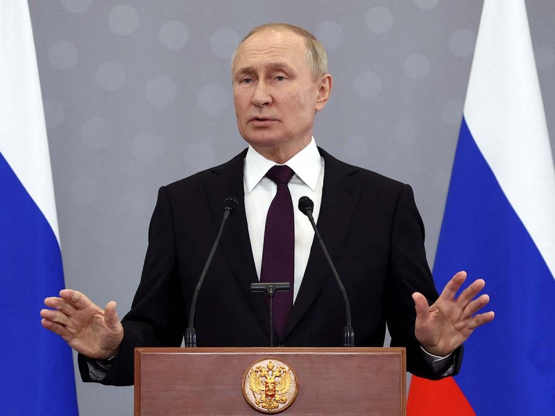 «Todo va bien» en Ucrania, asegura Putin pese a derrota de tropas