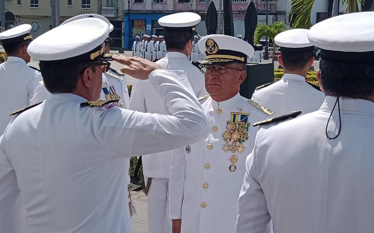 Se realiza cambio de mando en la Tercera Región Naval de Veracruz