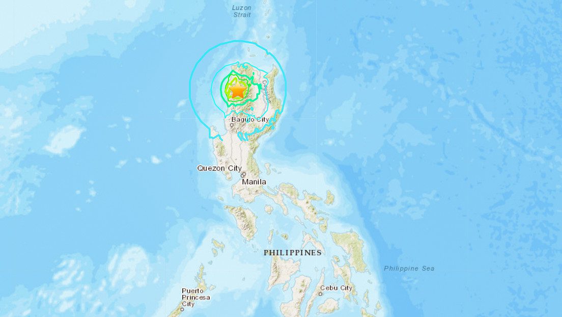 Un fuerte terremoto de 6,5 grados sacude el norte de Filipinas