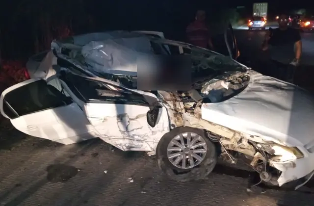 Tragedia cerca de Tamsa, en Veracruz: muere prensado por tráiler