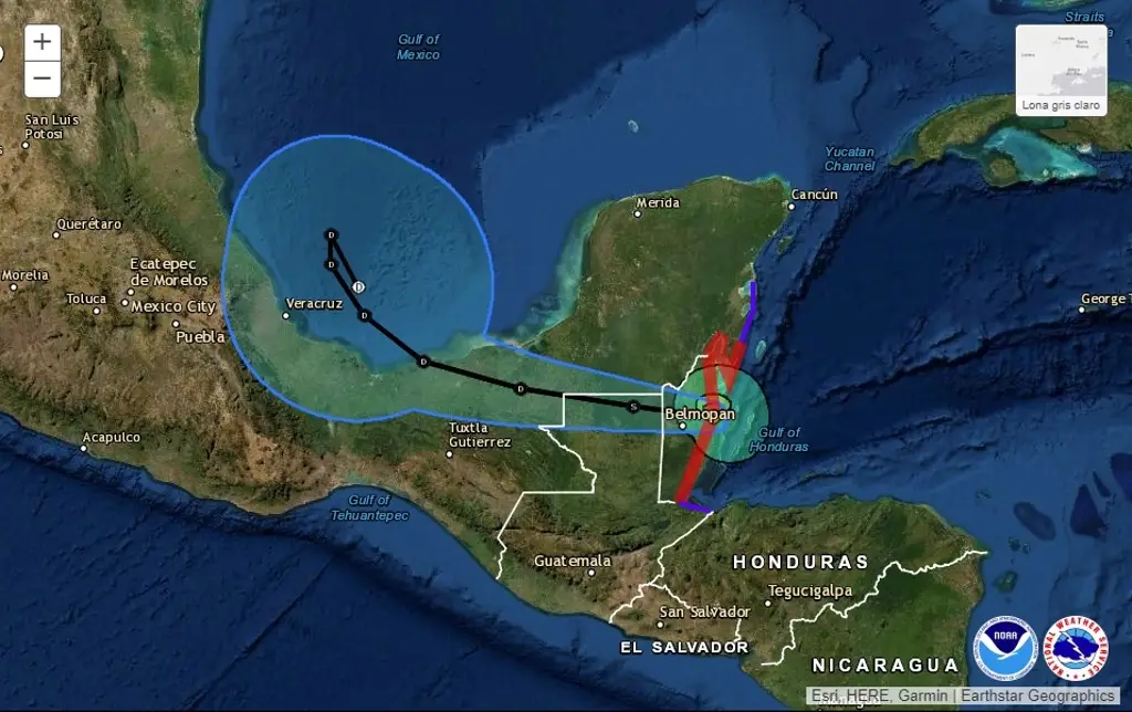 ‘Lisa’ toca tierra como huracán de categoría 1 en costas de Belice