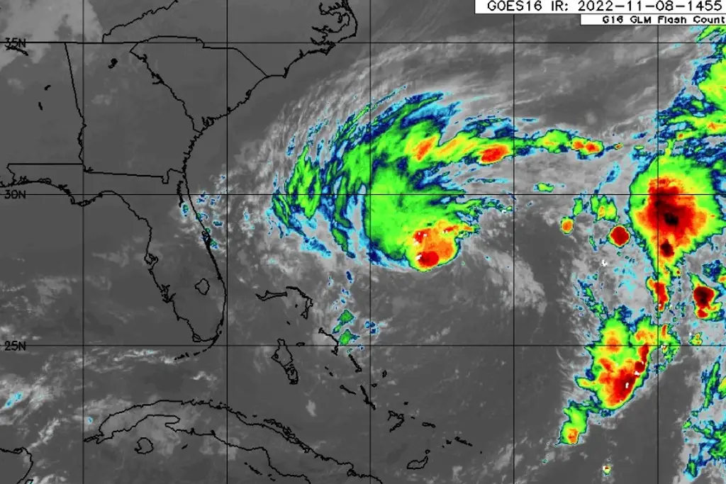 Se fortalece Nicole ahora como tormenta tropical