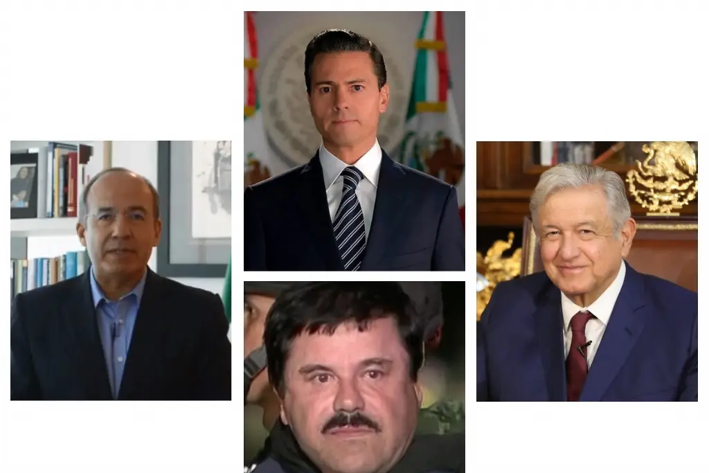 Señalan a Calderón, Peña Nieto y AMLO de haber recibido sobornos de ‘El Chapo’ Guzmán