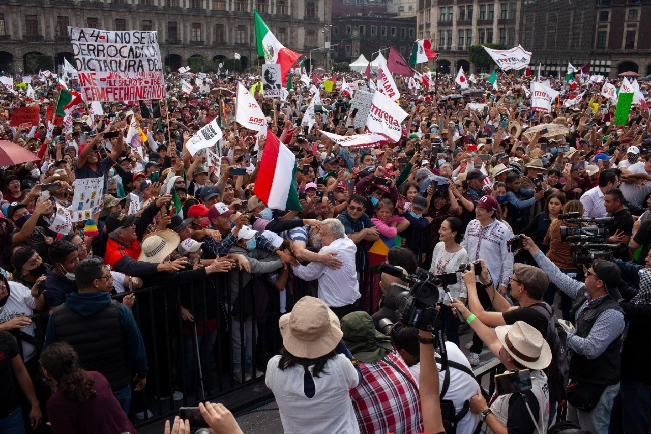 Fue “una marcha muy poderosa” y ratifica el respaldo popular a AMLO: Monreal