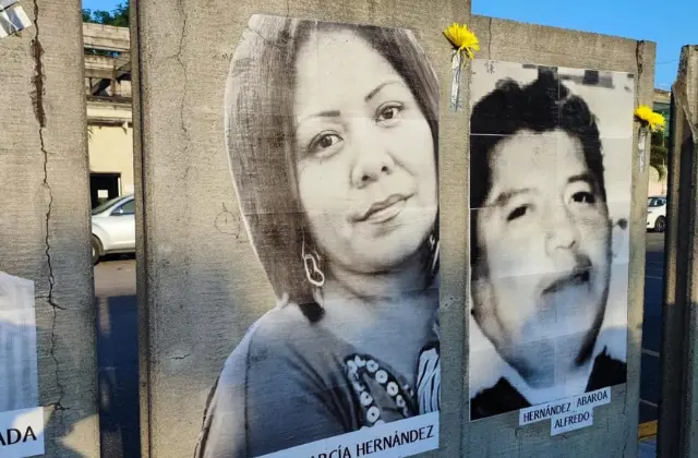 Con mural de desaparecidos, colectivo exige agilizar búsquedas en Veracruz