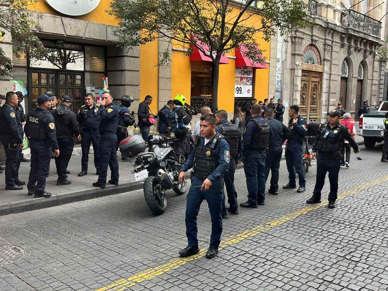 Balacera en Centro de CDMX fue intento de asalto; iban por 200 mil pesos