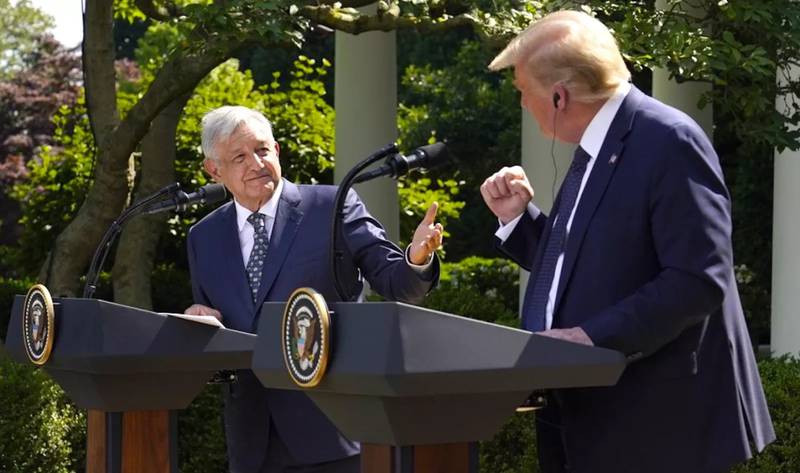 Trump es capitalista, no es perfecto, pero es buena persona y lo respeto: AMLO