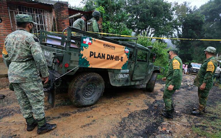 Sedena lista y en alerta ante cualquier desastre por lluvias en Veracruz