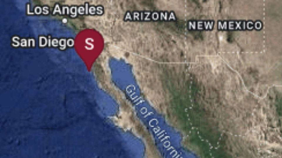 Un sismo de magnitud 6.2 sorprende a Baja California