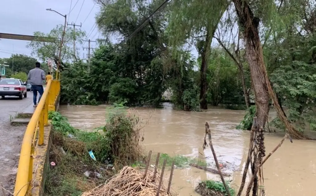 Alerta en Álamo, Veracruz, por desbordamiento de arroyos