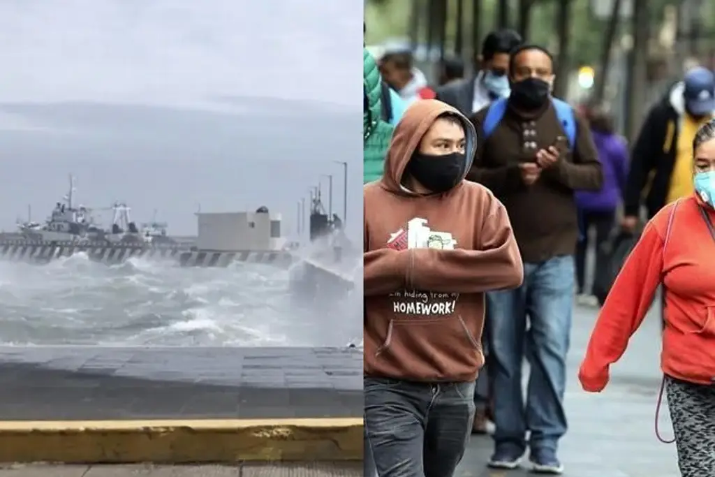 Alerta Gris por «Norte muy violento» con rachas de hasta 120 km/h en Veracruz