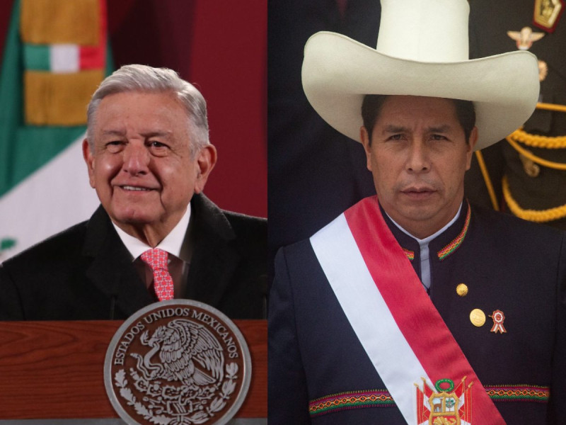 López Obrador lamenta destitución de Pedro Castillo en Perú; llama a respetar derechos humanos