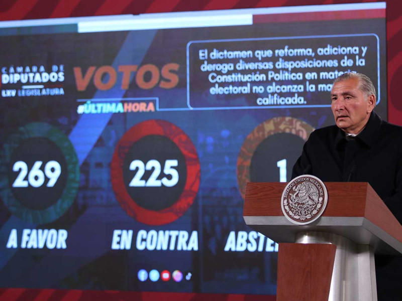 Adelanta Adán Augusto que dialogará con Ricardo Monreal sobre reforma electoral