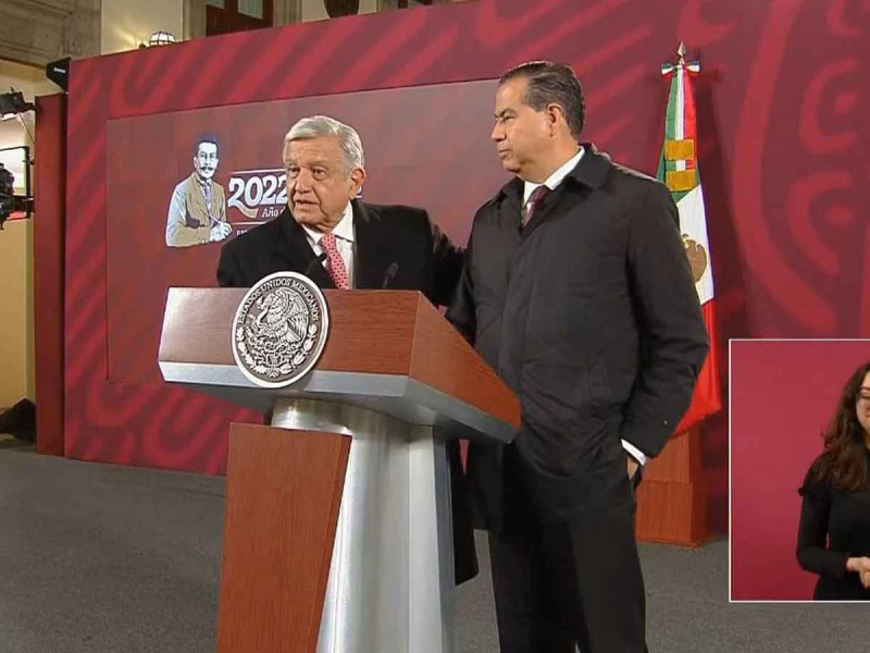 Confirma López Obrador que Ricardo Mejía seguirá al frente de la SSPC