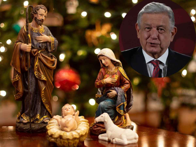 López Obrador desea a todos los mexicanos pasar una Navidad en familia y con salud