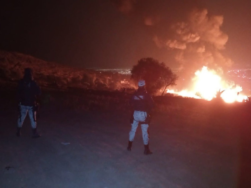 Tras explosión de ducto de Pemex en Hidalgo confirman un muerto y 7 heridos