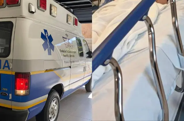 Trasladan a niño del sur a Veracruz tras explotarle un cohete en el rostro