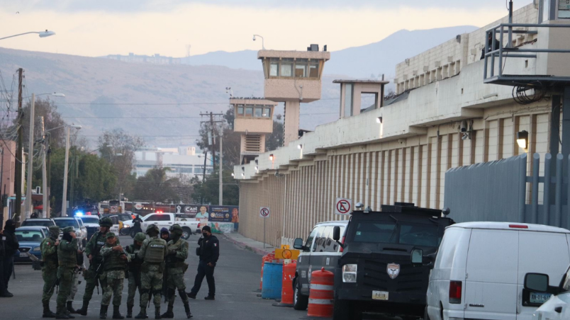 Baja California: reportan un intento de motín en la Penitenciaria de La Mesa en Tijuana