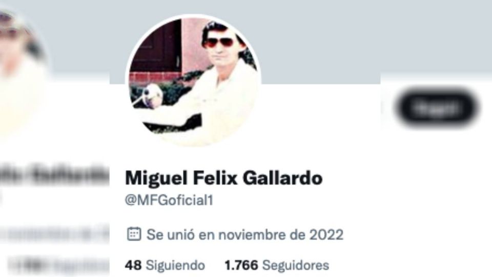 Miguel Ángel Félix Gallardo se estrena como influencer en Twitter