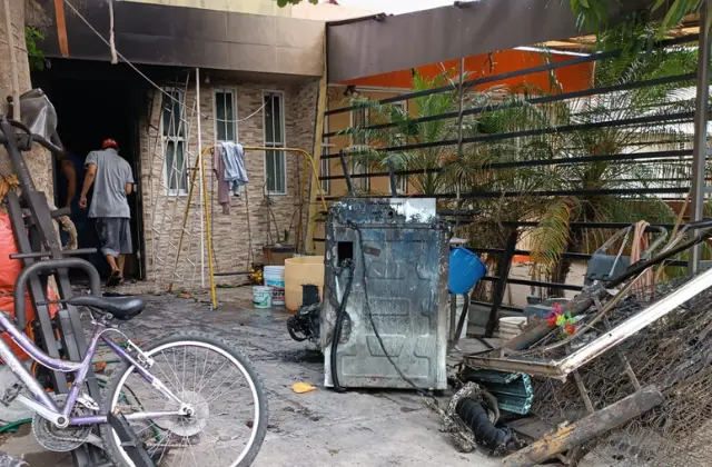 Se incendia casa en fraccionamiento de Veracruz; piden apoyo para afectados