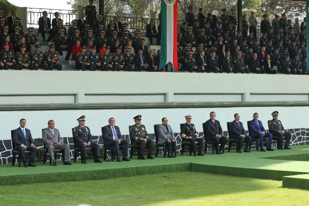 David Córdova rinde protesta como nuevo comandante de la Guardia Nacional