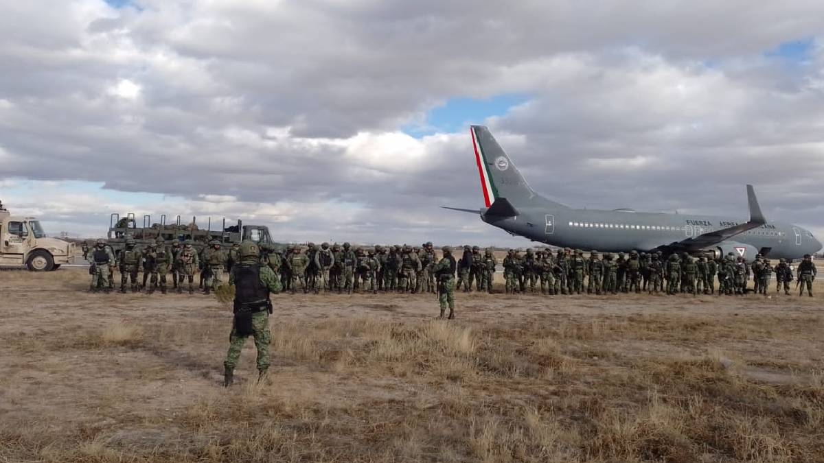 200 elementos de la Sedena arribaron a Ciudad Juárez para hacer frente a la delincuencia